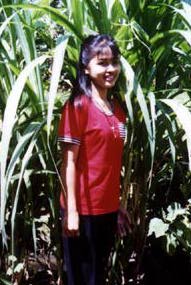 Photo of Emelda in the jungle