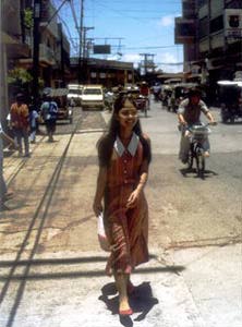 Photo of Emelda in downtown Ozamiz